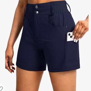 Viodia Women’s Hiking Cargo Short 5” Navy NWT